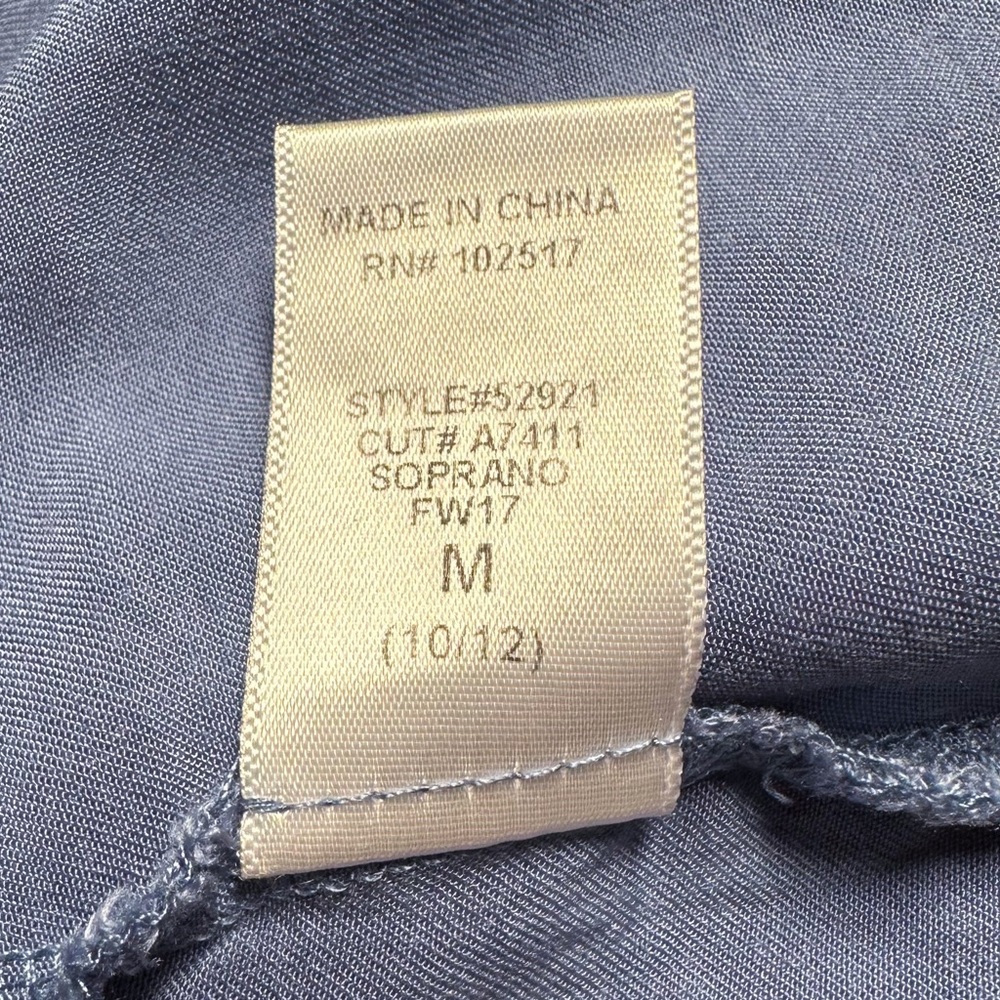 Soprano Ruffle Long Sleeve Girls Top - Picture 6 of 8